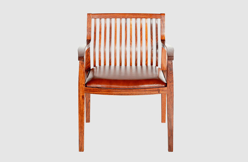 鄂城中式实木大方椅家具效果图